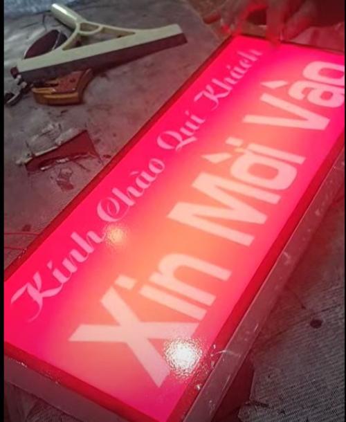 Hộp Đèn Mica Dán Decal LED Full - 1 Mặt – Giải Pháp Quảng Cáo Hiện Đại, Nổi Bật