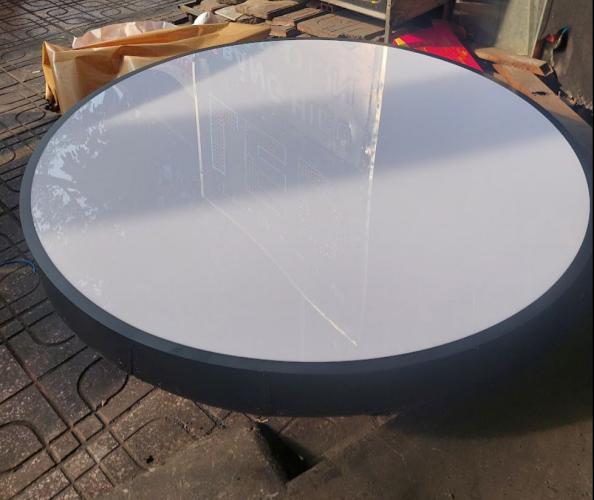 Hộp Đèn Mica Tròn 1 Mặt – Giải Pháp Quảng Cáo Ấn Tượng, Tiết Kiệm Không Gian