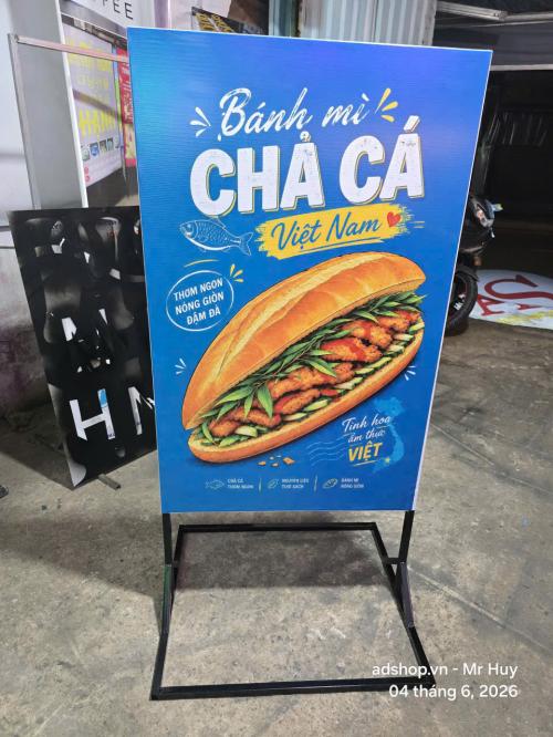 BẢNG HIỆU BÁNH MÌ CHẢ CÁ BẠT HIFLEX GIÁ RẺ – GIẢI PHÁP QUẢNG CÁO HIỆU QUẢ CHO MỌI CỬA HÀNG
