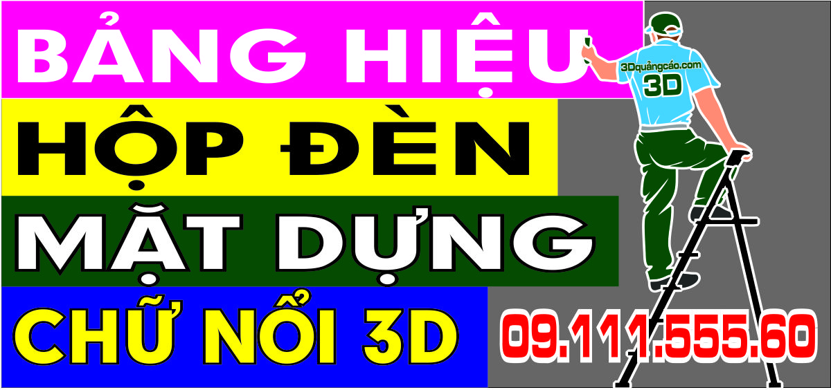 Thi Công quảng cáo ở HCM 09.111.555.60