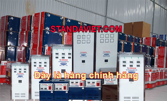 Công ty Cổ phần Ổn Áp Biến Áp Standa Việt Nam chuyên sản xuất và phân phối ổn áp Standa, biến áp Standa chính hãng duy nhất tại Việt Nam. Các sản phẩm được cam kết 100% dây đồng, bảo hành 04 năm, giao hàng miễn phí 